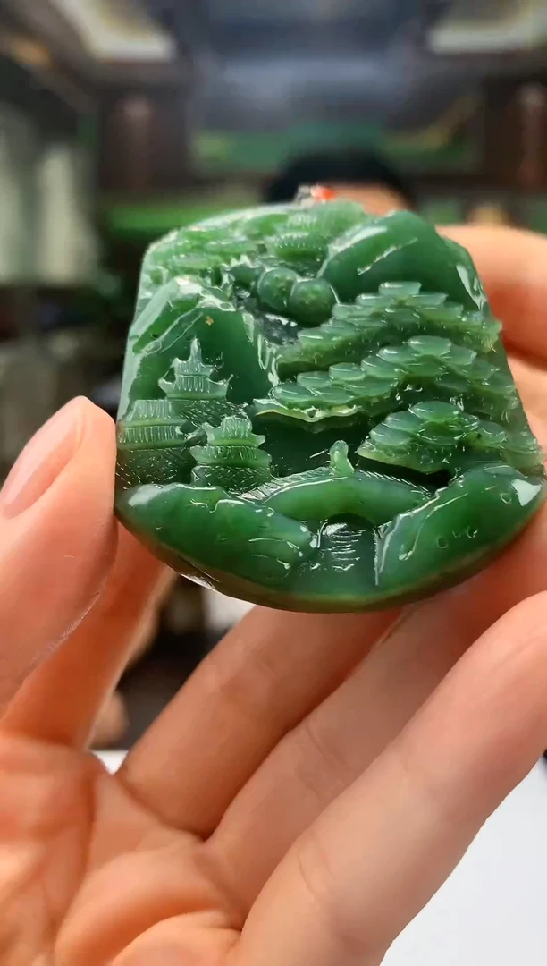 定制和田玉玉见匠心馆天然和田玉（拍一发一）