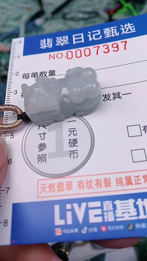 【闪购商品】翡翠颈饰未镶嵌00007397
