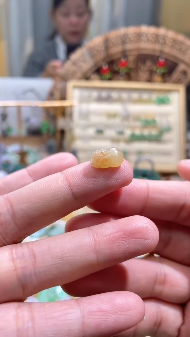 【闪购商品】翡翠颈饰未镶嵌貔貅