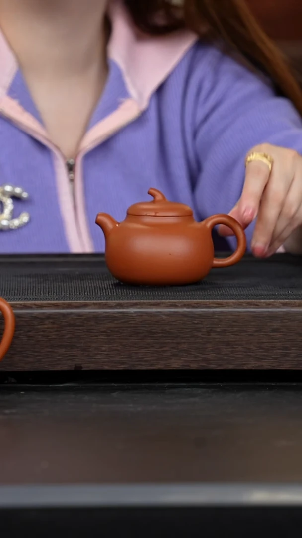 【闪购商品】紫砂茶壶小红泥茄瓜