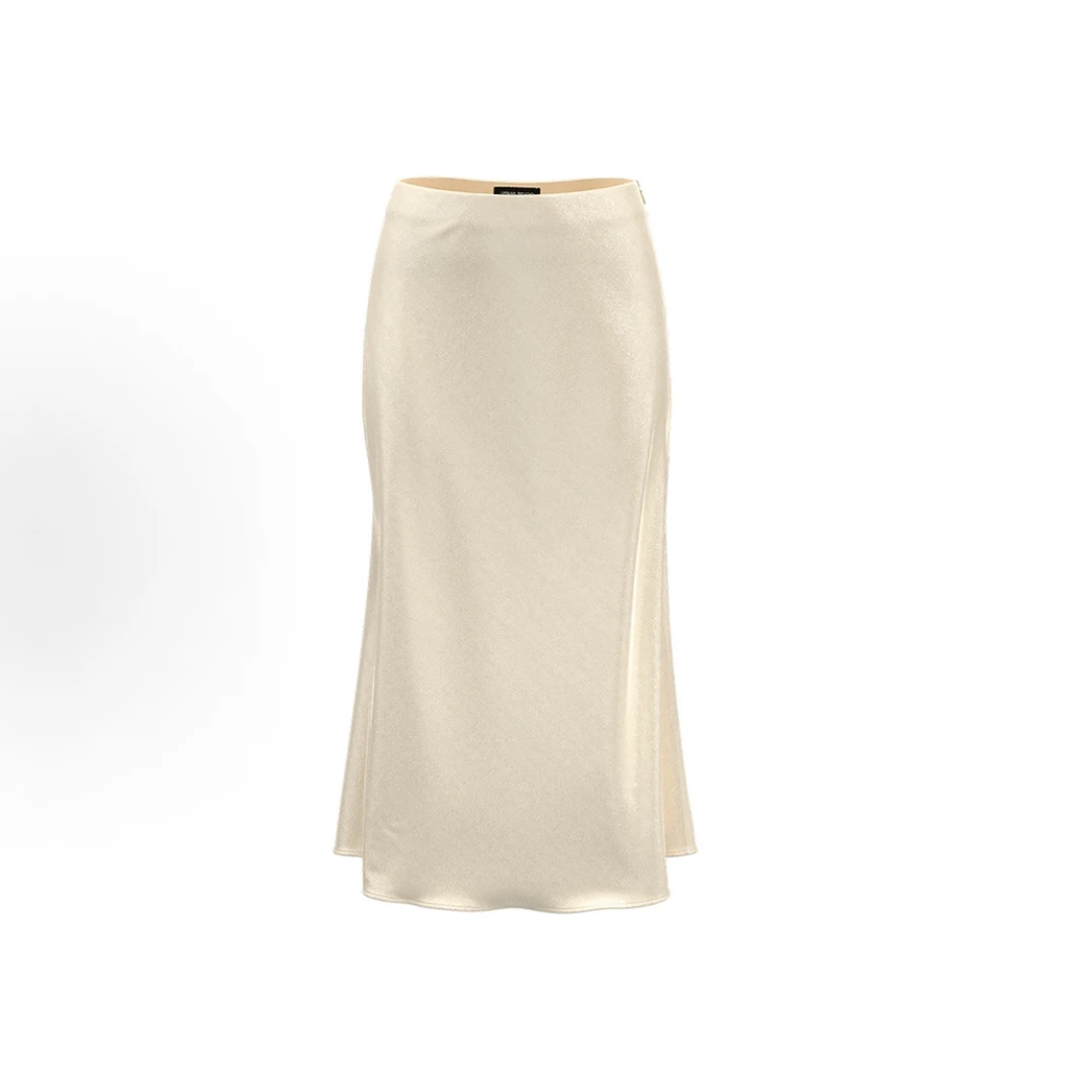 TG高定舒适百搭简约纯色休闲长裙-18