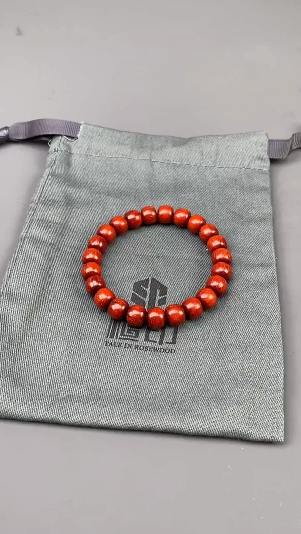 檀香紫檀（小叶紫檀）手串/手链印度小叶紫檀 8x9