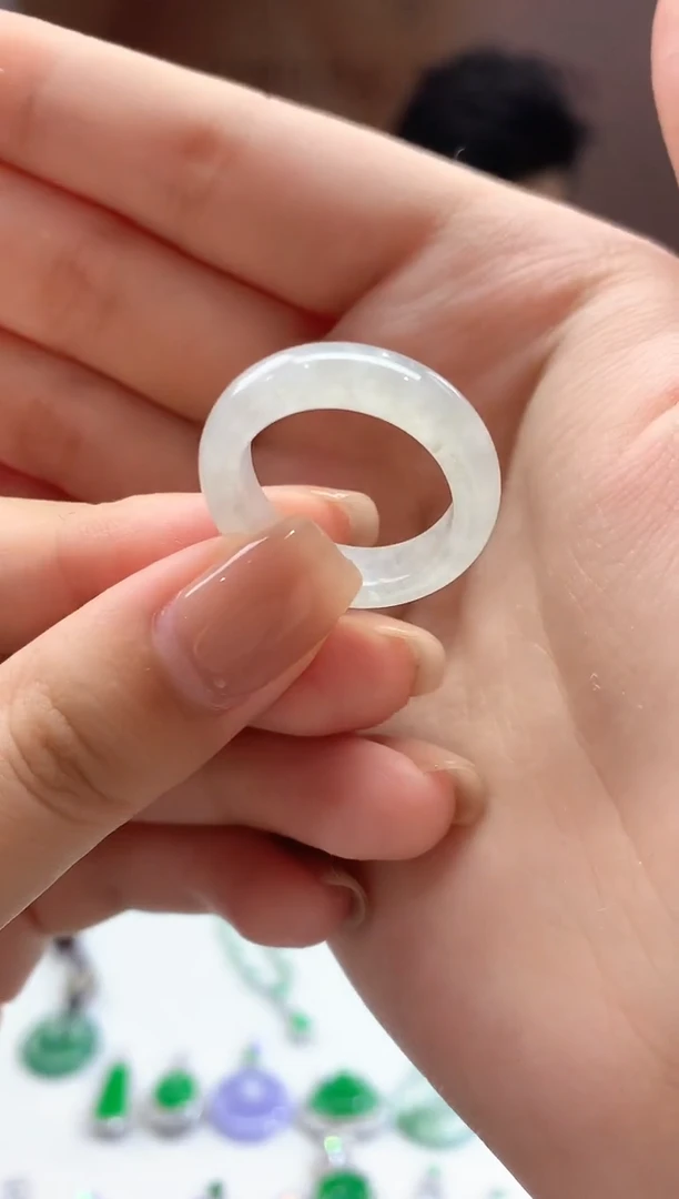 颈饰未镶嵌翡翠6-戒圈-14-15圈