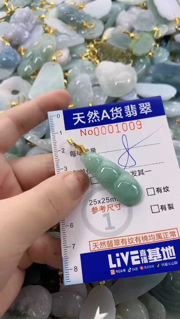 颈饰未镶嵌翡翠天然A货翡翠