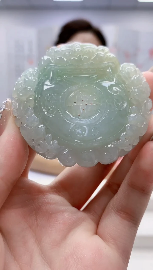 未镶嵌定制翡翠4829jw-毛货挂件61