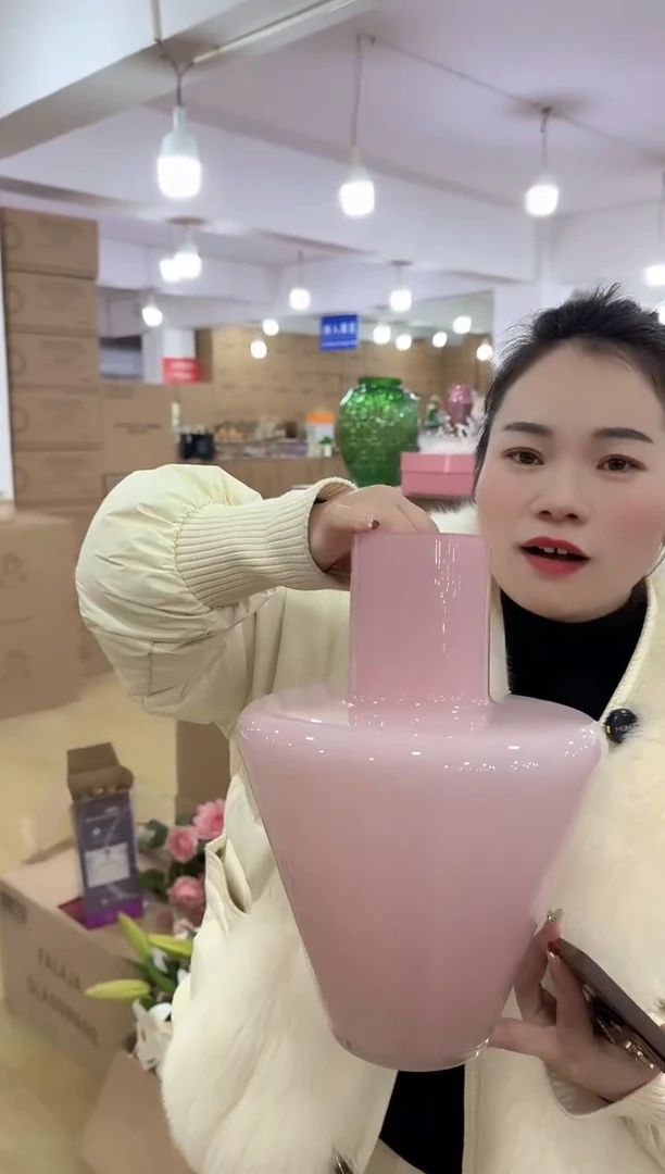 【闪购商品】无铅玻璃甄选花器-b-早3