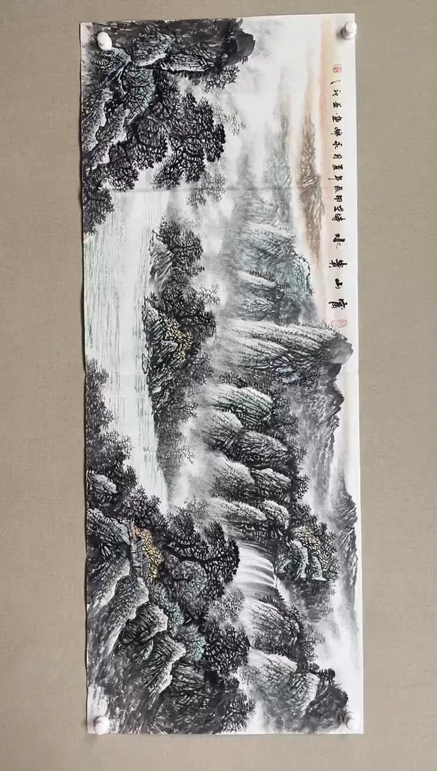 国画180*68 谢永峰谢永峰谢永峰