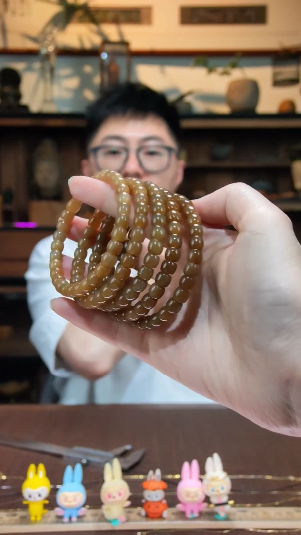 手串未镶嵌和田玉糖料手串ZD多样性发一7*6