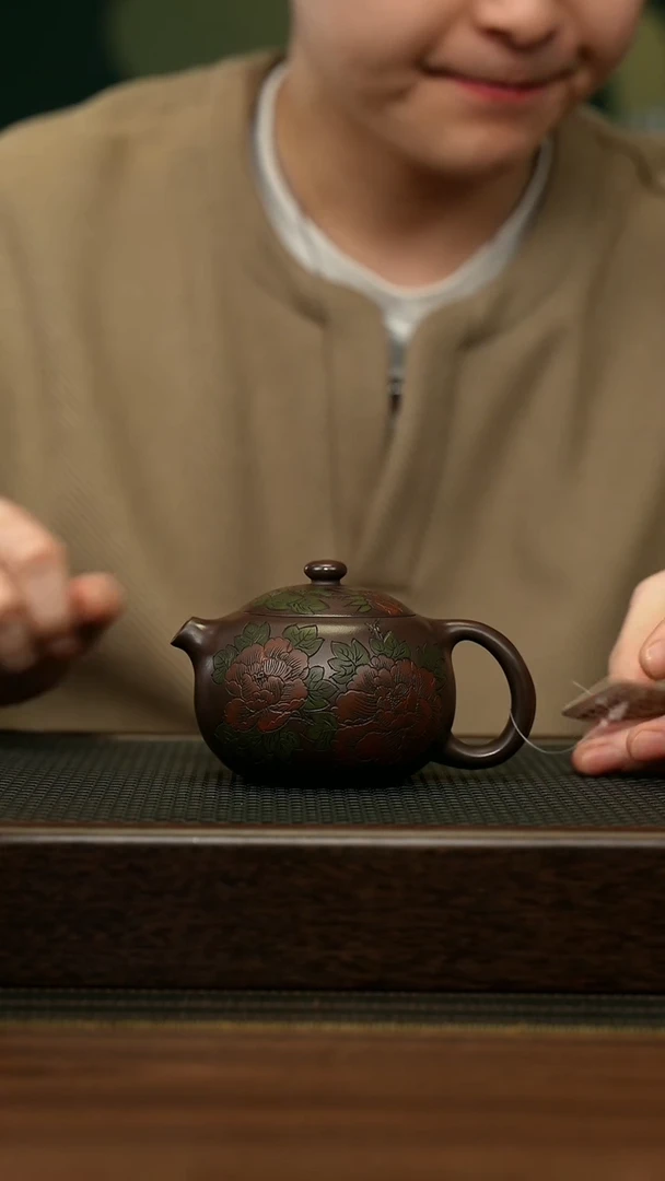 【闪购商品】紫砂茶壶宜兴原矿 手工 紫砂壶容量220CC