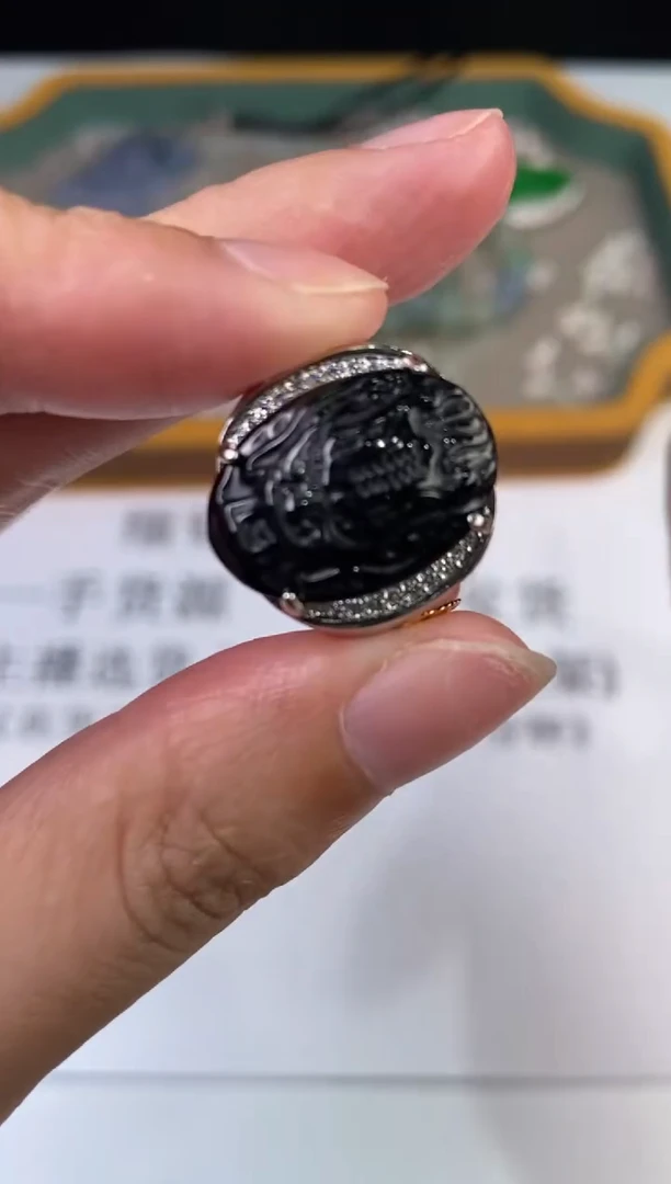 翡翠挂件未镶嵌296286