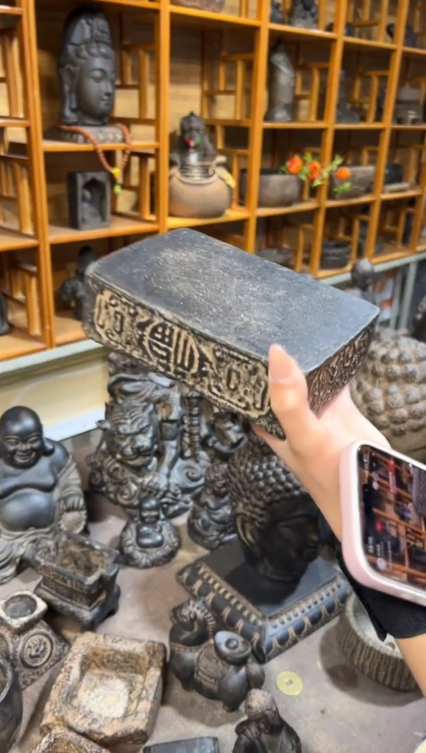 陶土【火山泥】福字汉砖