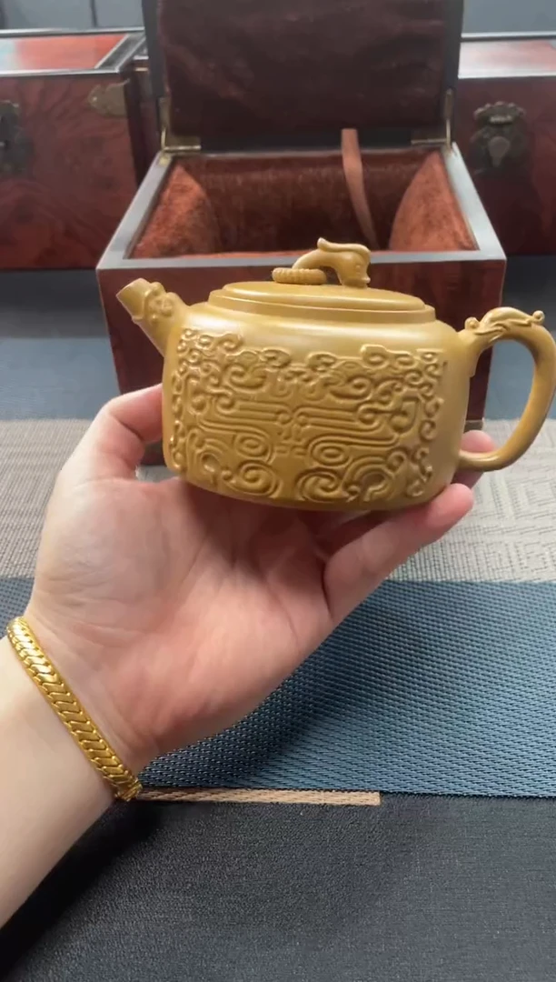 茶壶紫砂27 宜兴原矿紫砂