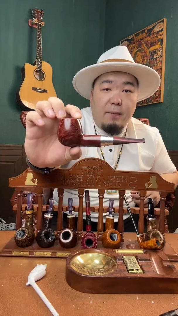 石楠木木雕款意大利进口石楠木烟斗