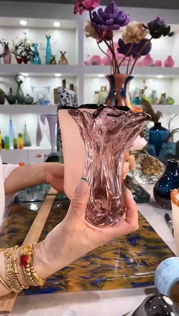 四*妈慕忆家手作琉璃花瓶