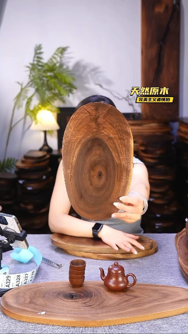 木北美黑胡桃原木.干裂疤结不属于商品质量问题完美主义者慎拍