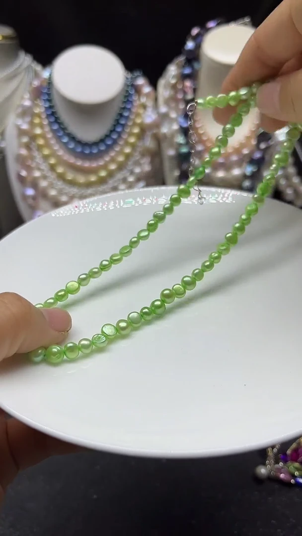 颈饰未镶嵌淡水珍珠多人