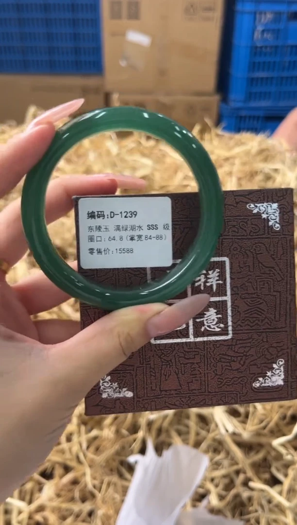 未镶嵌手镯石英质玉D-1239