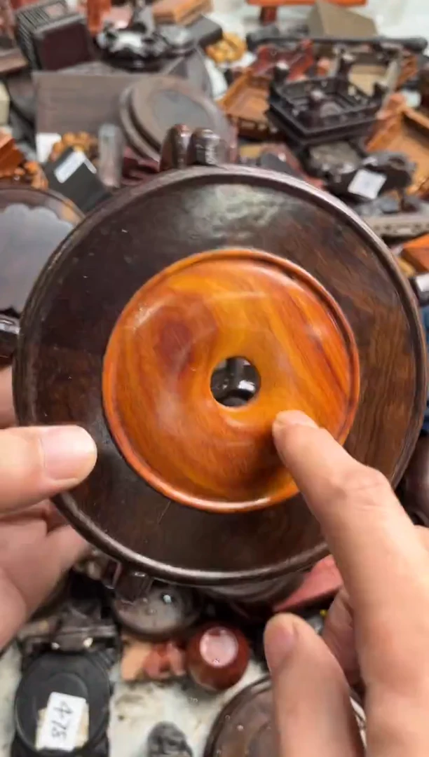 木60黑檀花梨双拼