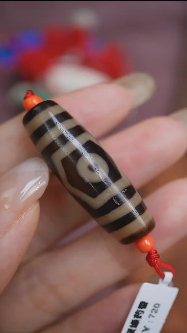 未镶嵌颈饰玛瑙/玉髓蚀花玛瑙珠定制编绳