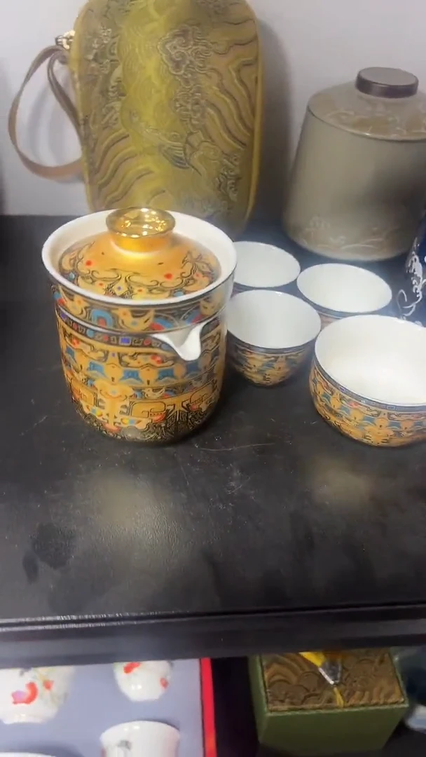 摆件青韵瓷华清货专属链接