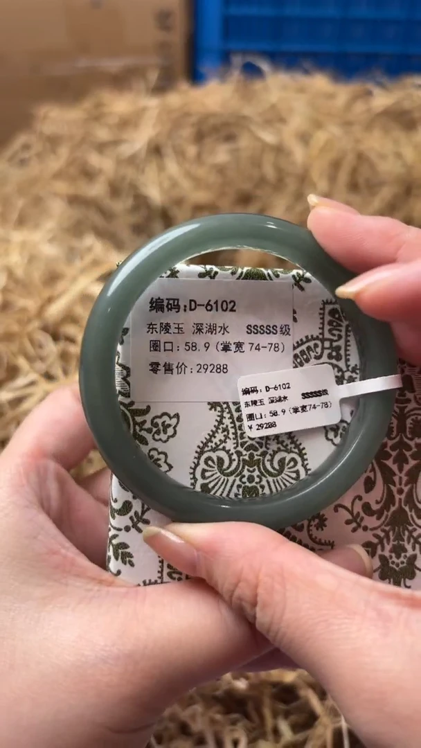 未镶嵌手镯石英质玉D-6102