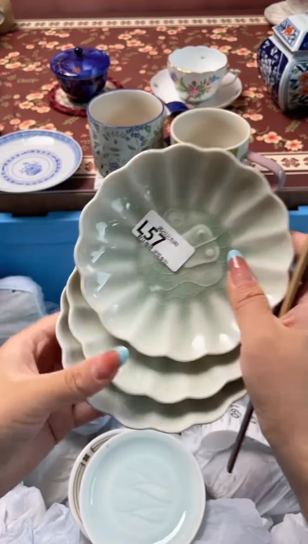 瓷片晚*瓷器瓷器L57