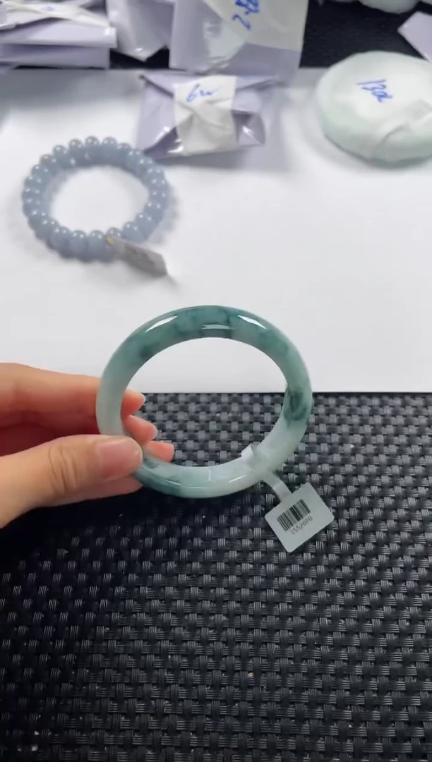 未镶嵌手镯翡翠基地发货H 0841 55+