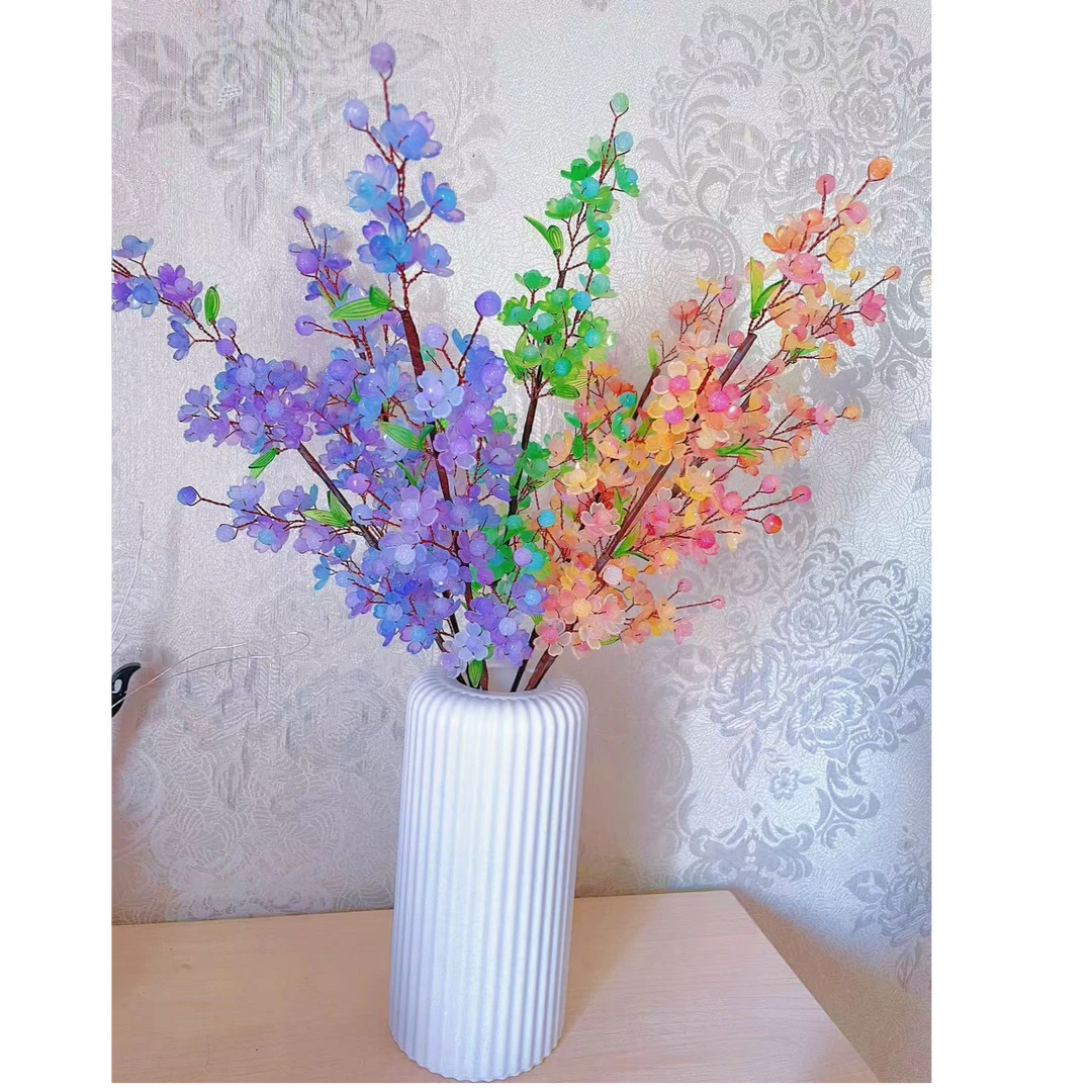 12大支浪漫樱花   手工DIY材料包