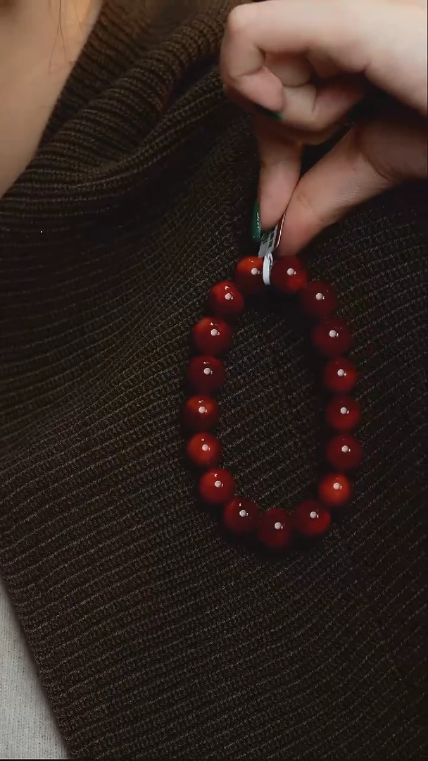 未镶嵌手串南红玛瑙S-