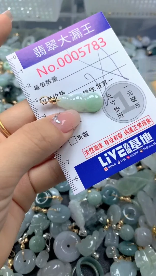 颈饰未镶嵌翡翠5783