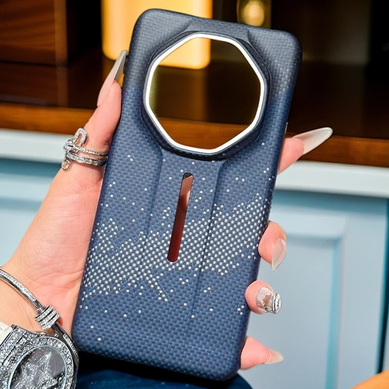 华为Mate70RS非凡大师手机壳超薄芳纶编织纤维凯夫拉适用70rs硬壳