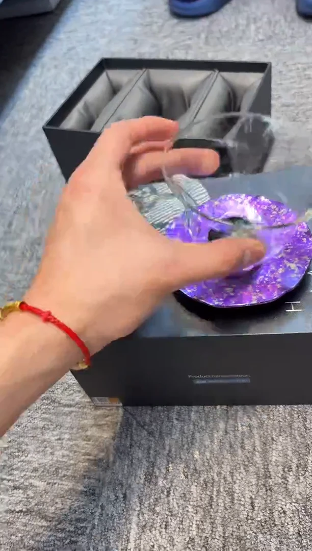 禾器-斑斓曜辰盖碗-星云紫