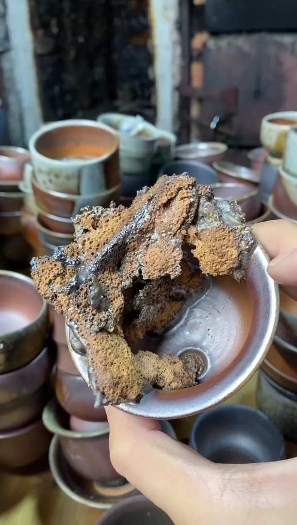 侘寂茶器柴烧专拍链接210 微瑕