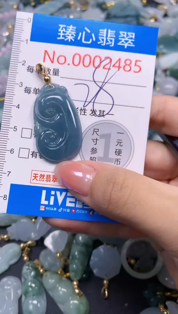 吊坠(不含链)未镶嵌翡翠2485