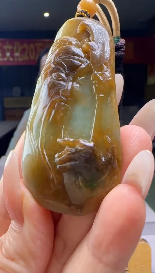 翡翠未镶嵌颈饰YJ@@WS1WX37272