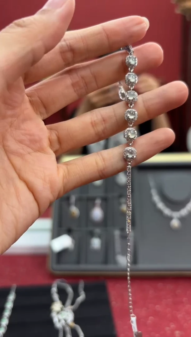 银S925镶嵌手链翡翠000146r/手链