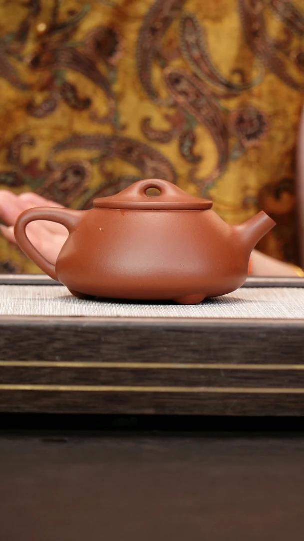 茶壶紫砂原矿紫泥  清水紫泥   景舟石瓢  大号