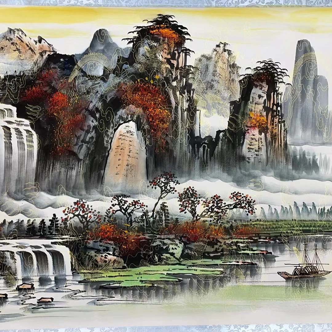 李彦霞作品 鸿运当头  六尺