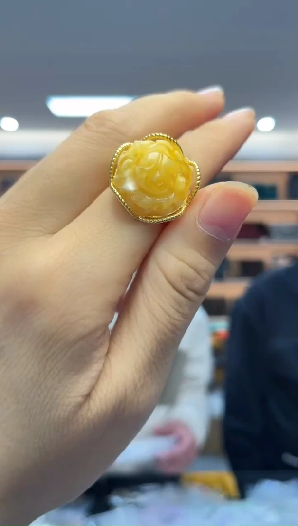 裸石蜜蜡未镶嵌（多样性发一件）