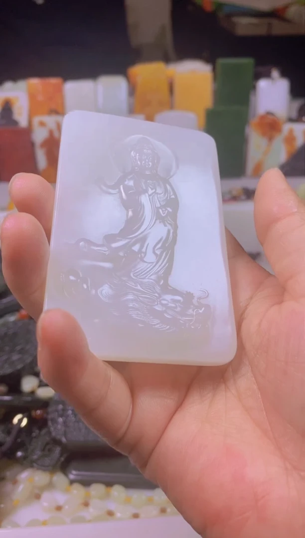 天然玉石未镶嵌颈饰