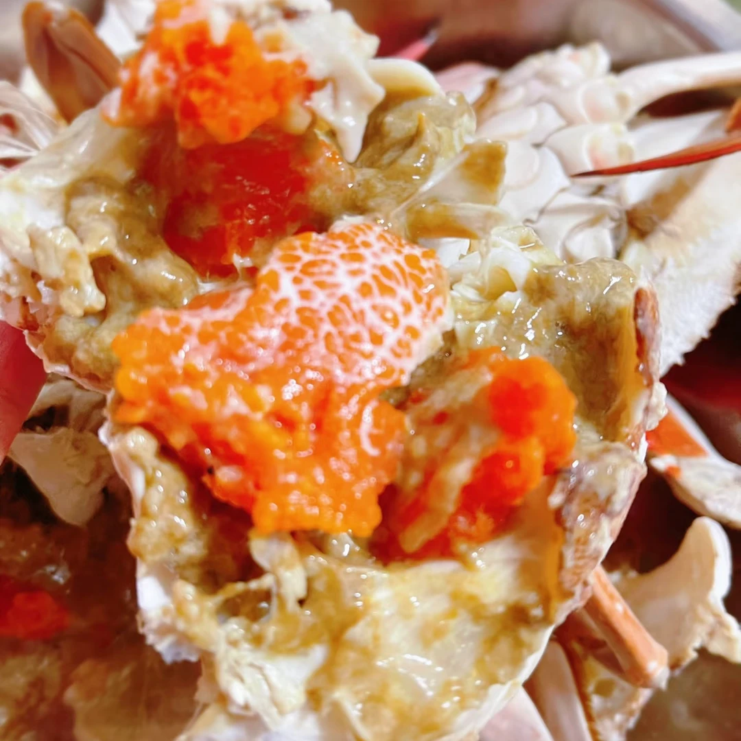 东港 梭子蟹 飞蟹三点红母蟹单只3两左右 3斤 【保鲜不保活】