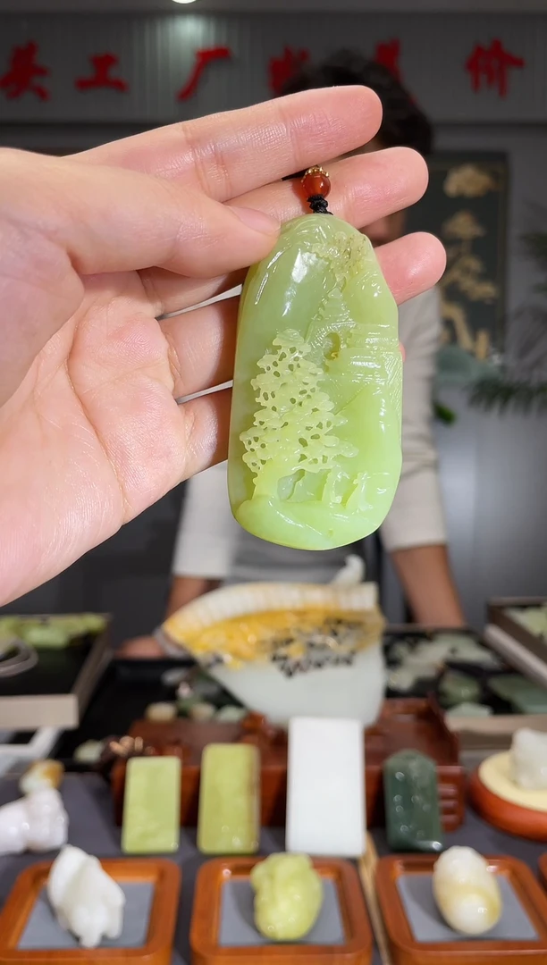 【闪购商品】和田玉颈饰未镶嵌拍一发一 多样性发货