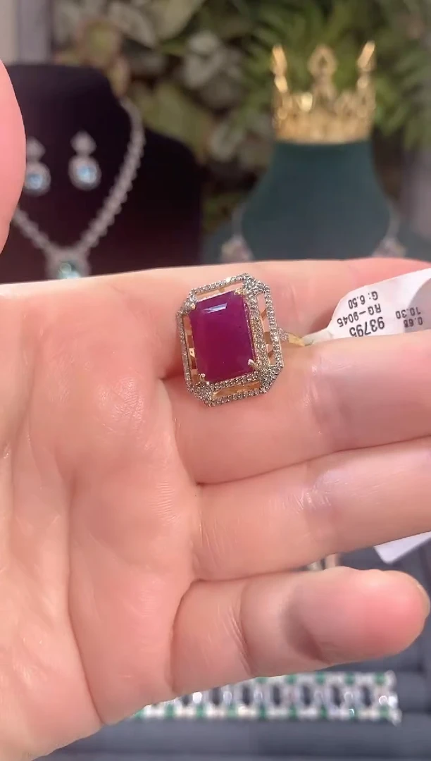 未镶嵌戒指红宝石天然无烧红宝石10.2ct