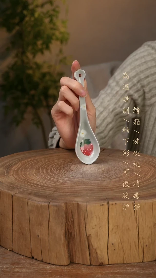碗瓷景德镇手工手绘高温瓷釉下彩