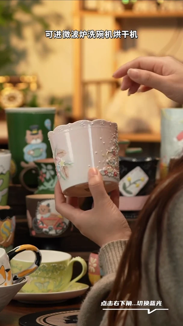 瓷片T092景德镇原创手工陶瓷