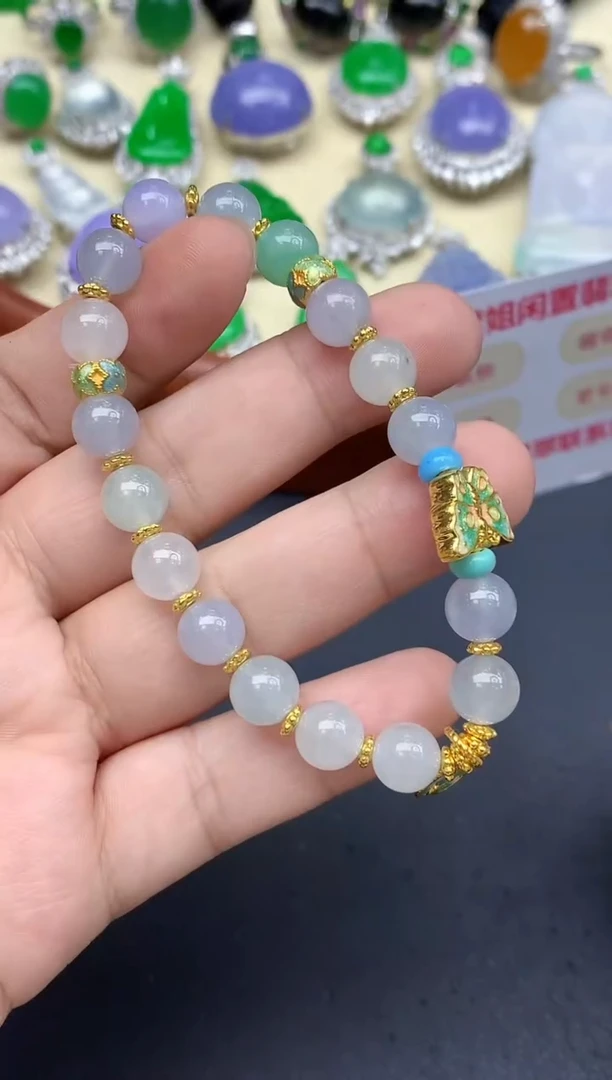 未镶嵌手链翡翠343-中国好珍宝