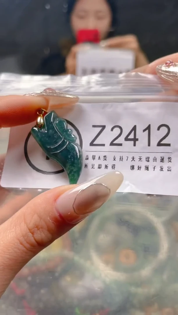 【闪购商品】翡翠颈饰未镶嵌/Z/翡翠A货一图一物