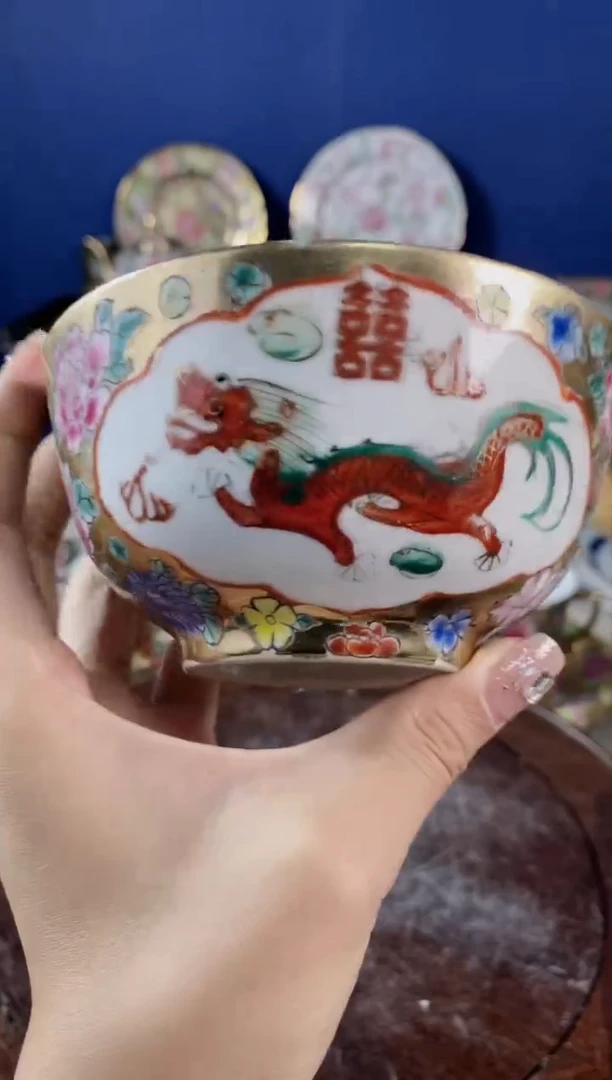 摆件微瑕景德镇窑厂瓷摆件