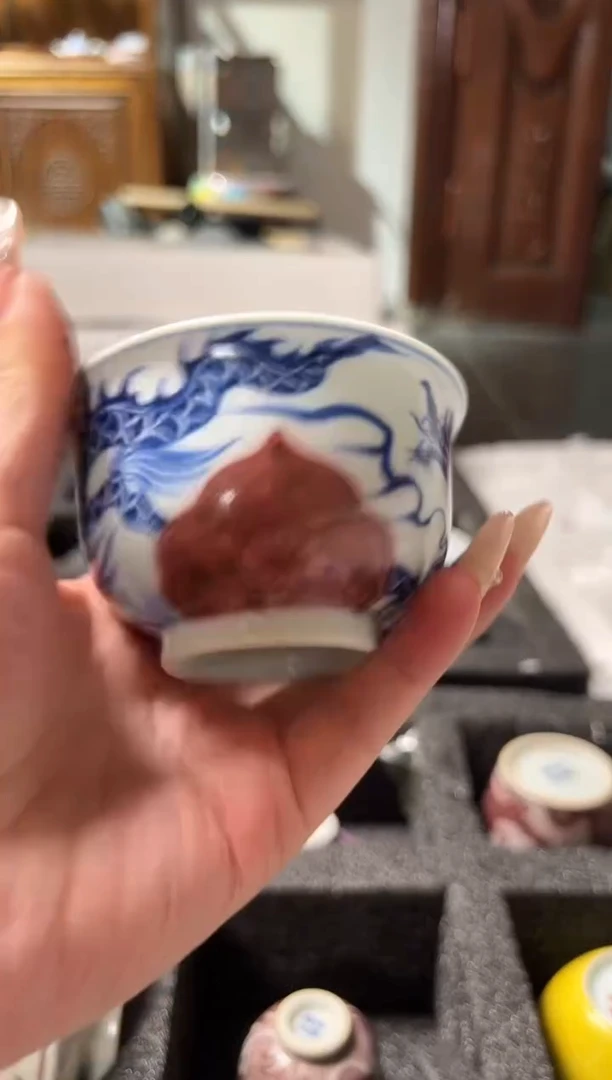 瓷片景德镇瓷器茶器茶杯