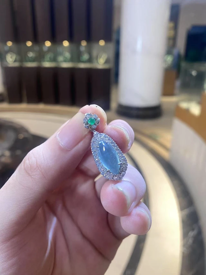天然A货翡翠DT01随行吊坠多样性发一